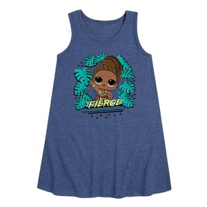 - LOL Surprise! - Fierce Doll Graphic Sleeveless Aline Dress - 1 of 4