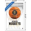 Trends International NBA Denver Nuggets - Drip Basketball 21 Framed Wall Poster Prints - 3 of 4