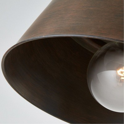 Nordic Grey Metal Drum Pendant Light with Adjustable Height