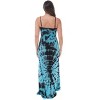 Riviera Sun Womens Maxi Dress  Smocked Adjustable Strap Long Sundress  Summer Dresses - 3 of 4