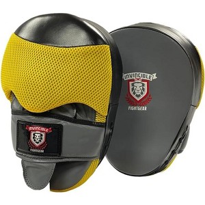 Amber Fight Gear Ultimate Performance Boxing Punching Mitts - Superior Shock Absorption, Hand-Shaped Comfort, Durable, Breathable, Secure Grip - 1 of 4