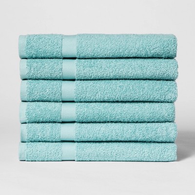 aqua bath towel set