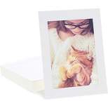 Juvale 30-Pack Cardboard Photo Picture Frame Easel Holds 5 x 7 Photos, White