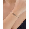 SHINE by Sterling Forever Sterling Silver Birth Flower Bolo Bracelet - 2 of 2