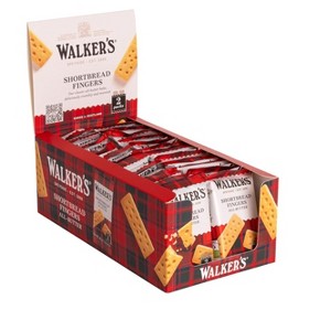 Walkers All-butter Shortbread Fingers - 2-count Snack Packs (pack Of 24) - 1 of 4