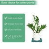 Unique Bargains Ceramic Durable Indoor Decorative Plant Saucer 2 Pcs - 3 of 4
