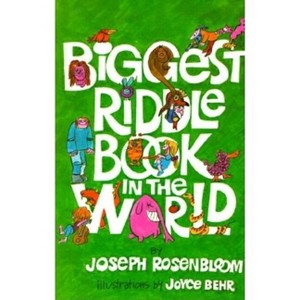 Biggest Riddle Book in the World - by  Joseph Rosenbloom (Paperback) - 1 of 1