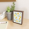 Julia Madoka Watercolor Lemons and Olives Framed Mini Art Print - Society6 - 2 of 3