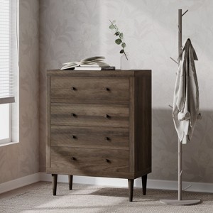 NicBex 4 Drawer Dresser for Bedroom,Modern Chest of Drawers with Rubberwood Legs for Living Room,Office,Entry and Hallway - 1 of 4