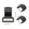 Unique Bargains Outdoor Camping ID C Shape Plastic Clamp Tent Pole Clips 19mm Black Set of 10 - 2 of 4