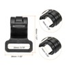 Unique Bargains Outdoor Camping ID C Shape Plastic Clamp Tent Pole Clips 19mm Black Set of 10 - image 2 of 4