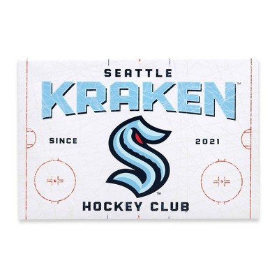 Nhl Seattle Kraken Rink Canvas : Target