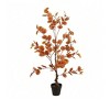 1Pack Autumn Eucalyptus Artificial Tree  3ft Fake Eucalyptus Plants Fall Eucalyptus Tree Autumn Ficus Fall Tree Artificial Silk Plants For Patio Porc - 3 of 4