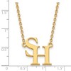 Black Bow Jewelry 10k Yellow Gold Sam Houston State Bearkats NCAA Necklace 18 Inch - 2 of 4