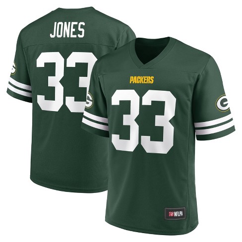 Nfl Green Bay Packers Boys' Short Sleeve Jones Jersey : Target