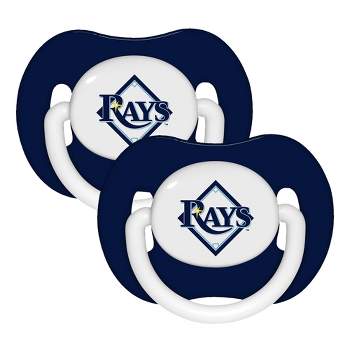 Baby Fanatic Officially Licensed Pacifier 2-Pack - MLB Tampa Bay Rays