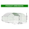 GustoWave  Large Walk-in Chicken Runs with Cover - 2 of 4