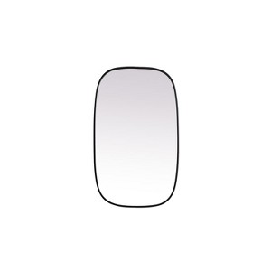 Elegant Lighting Metal Frame Oval Mirror 24x40 - 1 of 4