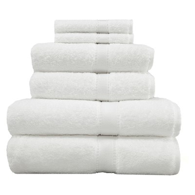 Terry Towel Combination 6pc Set White - Linum Home Textiles