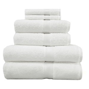 Terry Towel Combination 6pc Set White - Linum Home Textiles - 1 of 4