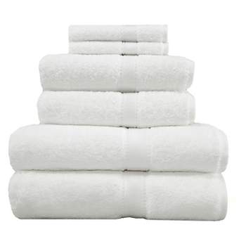  eLuxurySupply 900 GSM 100% Cotton 6-Piece Towel Set