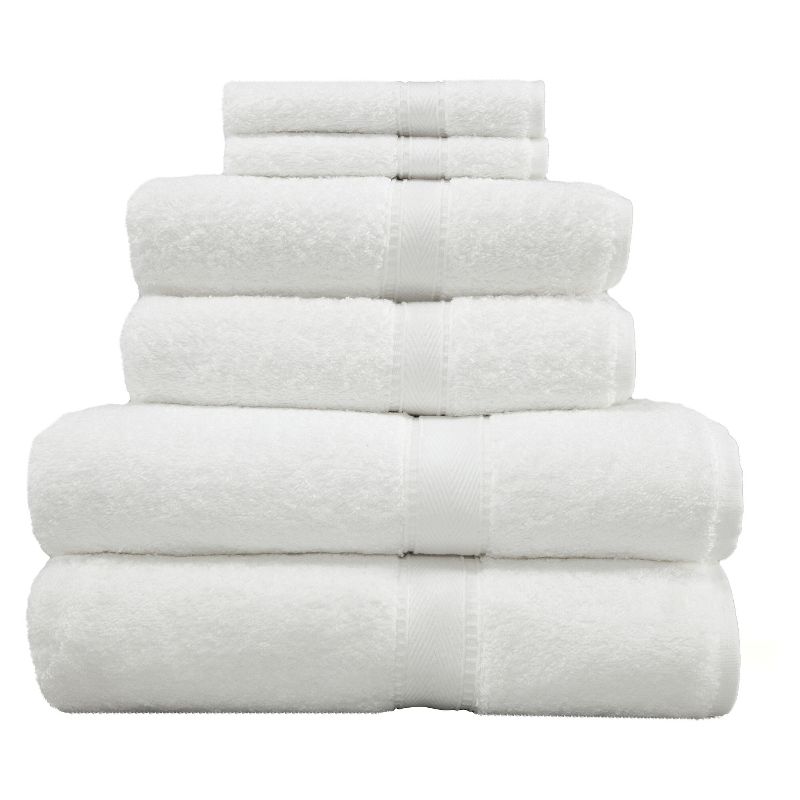 Terry Towel Combination 6pc Set White - Linum Home Textiles, 1 of 6