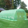 EROMMY Walk-In Greenhouse Tunnel, Large Gardening Plant Hot House Portable Tunnel Tent，Green - 4 of 4