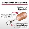 Sabre 2-in-1 Personal Alarm Light Rose Gold - 3 of 4