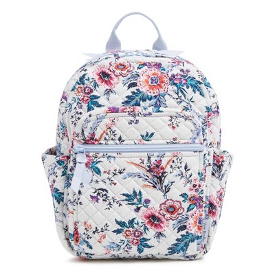 Image of Vera Bradley Women's Cotton Small Backpack Magnifique Floral