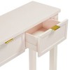High-Quality Entryway Console Table, CENGHU Sofa Table, Entryway Table with 4 Spacious Drawersm,1 Practical Bottom ShelfLong Legs, for Hallway, Foyer - 4 of 4