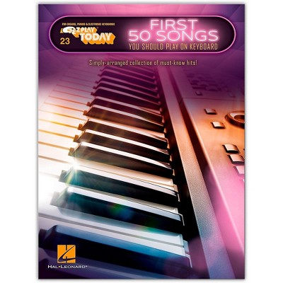 Hal Leonard First 50 Songs You Should Play on Keyboard E-Z Play Today Volume 23