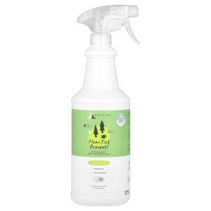 Kin+Kind Flea + Tick Prevent!, Plant Powered Dog + Cat Protect Spray, Lemongrass , 32 fl oz (946 ml) - 1 of 4