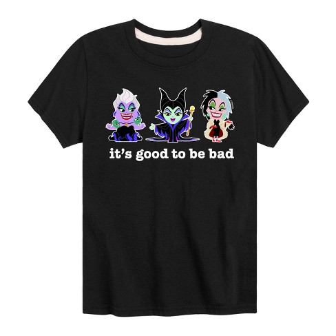 Boys' - Disney Villains - It's Good To Be Bad Short Sleeve Graphic T-Shirt - image 1 of 4