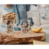 Silver Buffalo Disney Mickey and Minnie Mouse Rainbow 1.5-Ounce Mini Shot Glasses | Set of 4 - 4 of 4