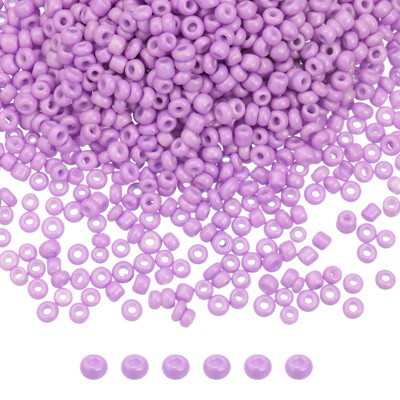 Unique Bargains Loose DIY Earring Necklace Making Glass Round Beads 12000 Pcs