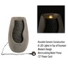 Nature Spring Concrete Pot Outdoor Water Fountain - 2 of 4