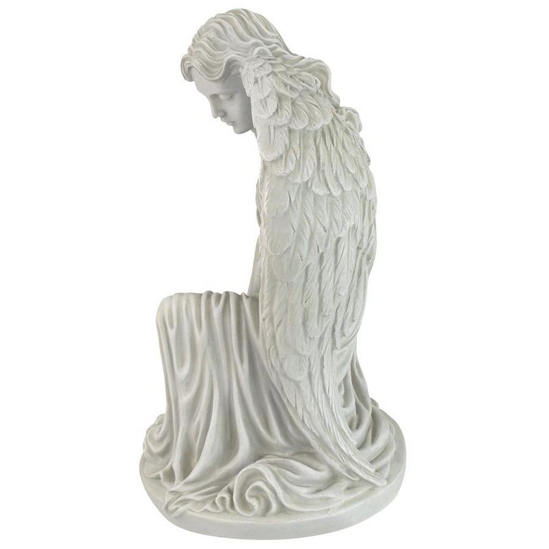 Design Toscano Quiet Countenance Praying Angel Garden Statue - Off-White, 4 of 7