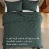 Bedsure 100% Cotton Quilt Set Lightweight Bedspread Cozy Bedding Coverlet Pillow Shams - 4 of 4
