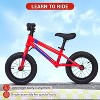 Balance Bike Lightweight Toddler Bike, 12 Inch Toddler Balances Bike, Balance Bikes for 2-5 Year Kids, No-Pedal Bike with Tool-Free Adjustable Seat - 4 of 4