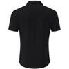 Men's Casual Cuban Shirts Silk Like Short Sleeve Button Down Shirt - 3 of 4