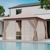 LAUSAINT HOME 12'X 12' Patio Steel Gazebo - 3 of 4