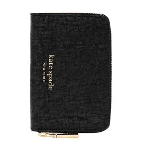 kate spade new york Devin Zip Magnetic Card Holder Wallet - Black - 1 of 4