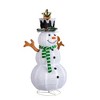 CIPACHO 4FT Lighted Snowman & Squirrel Decor - Pull Up Yard Decor with 120 White LEDs (Indoor/Outdoor Xmas) - 3 of 4