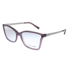 Michael Kors Caracas MK 4058 3502 Womens Rectangle Eyeglasses Burgundy Crystal 54mm - 1 of 3