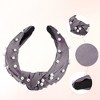 Unique Bargains Women's Faux Pearl Decor Knotted Headband - 4 of 4