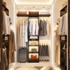 Aheaplus 20-96'' W Closet System for Bedroom - 4 of 4