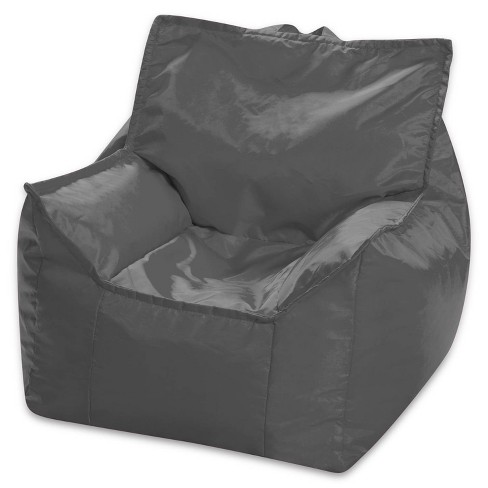 25 Newport Bean Bag Chair Charcoal Gray Posh Creations Target