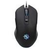 ENHANCE Infiltrate™ Blackout Corded Computer Gaming Mouse, 6 Buttons, Black - 4 of 4