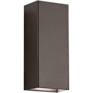 Kichler Walden 12" High Bronze Outdoor LED Wall Light - 1 of 1