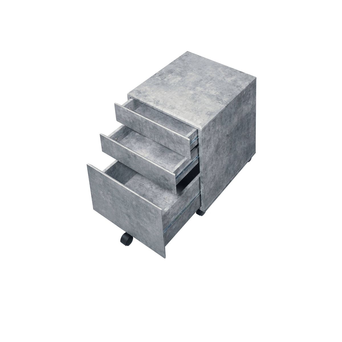 Jurgen File Cabinet Faux Concrete - Acme Furniture - thumbnail 2